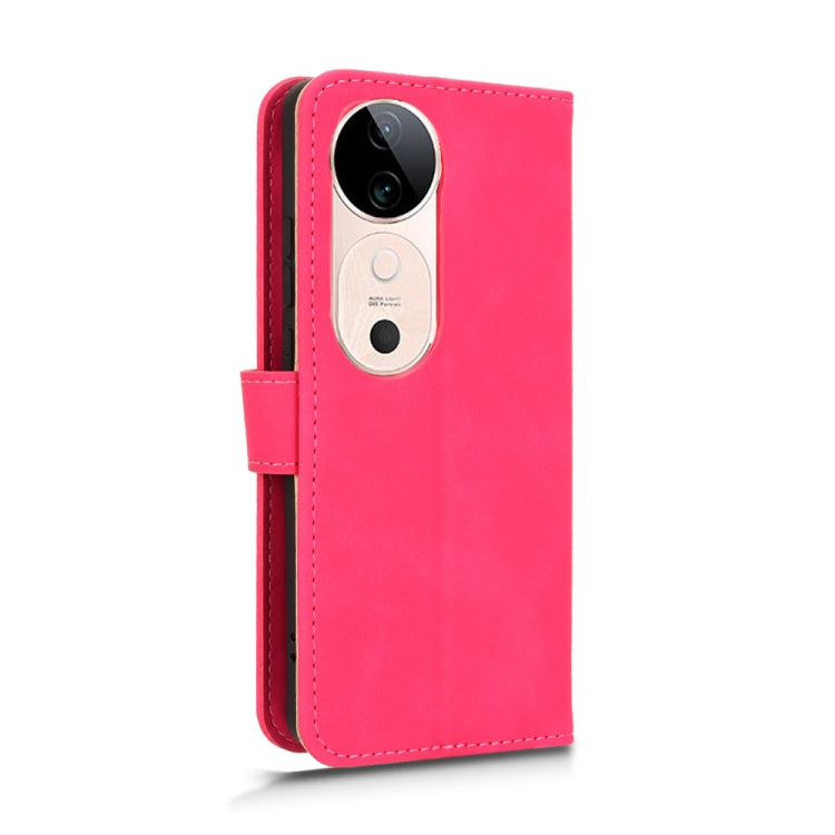 For vivo S19 Skin Feel Magnetic Flip Leather Phone Case