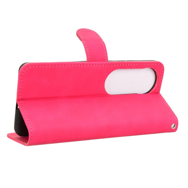 For vivo S19 Skin Feel Magnetic Flip Leather Phone Case