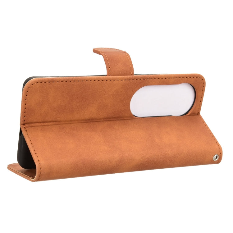 For vivo S19 Skin Feel Magnetic Flip Leather Phone Case
