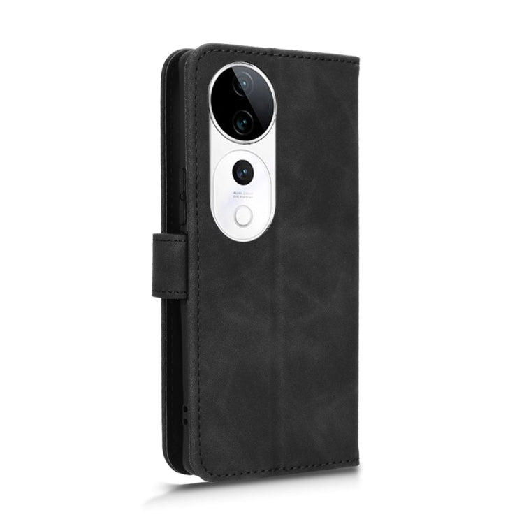 For vivo S19 Pro / V40 Skin Feel Magnetic Flip Leather Phone Case