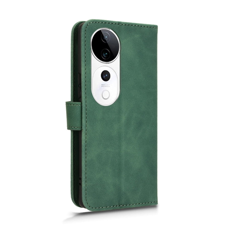 For vivo S19 Pro / V40 Skin Feel Magnetic Flip Leather Phone Case