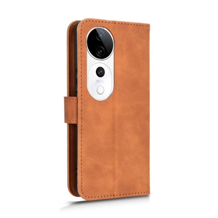 For vivo S19 Pro / V40 Skin Feel Magnetic Flip Leather Phone Case