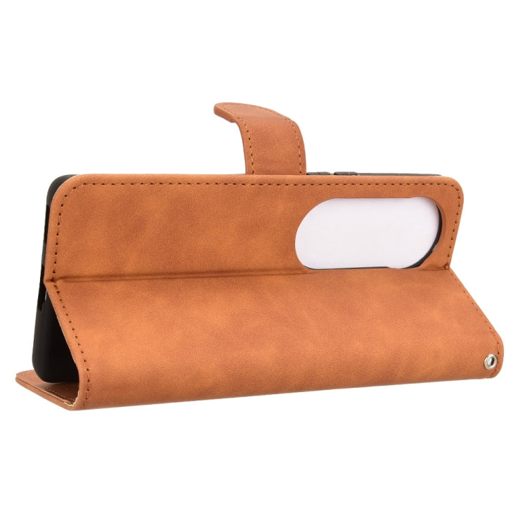 For vivo S19 Pro / V40 Skin Feel Magnetic Flip Leather Phone Case