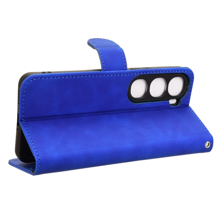 For vivo V40 Lite 5G Skin Feel Magnetic Flip Leather Phone Case