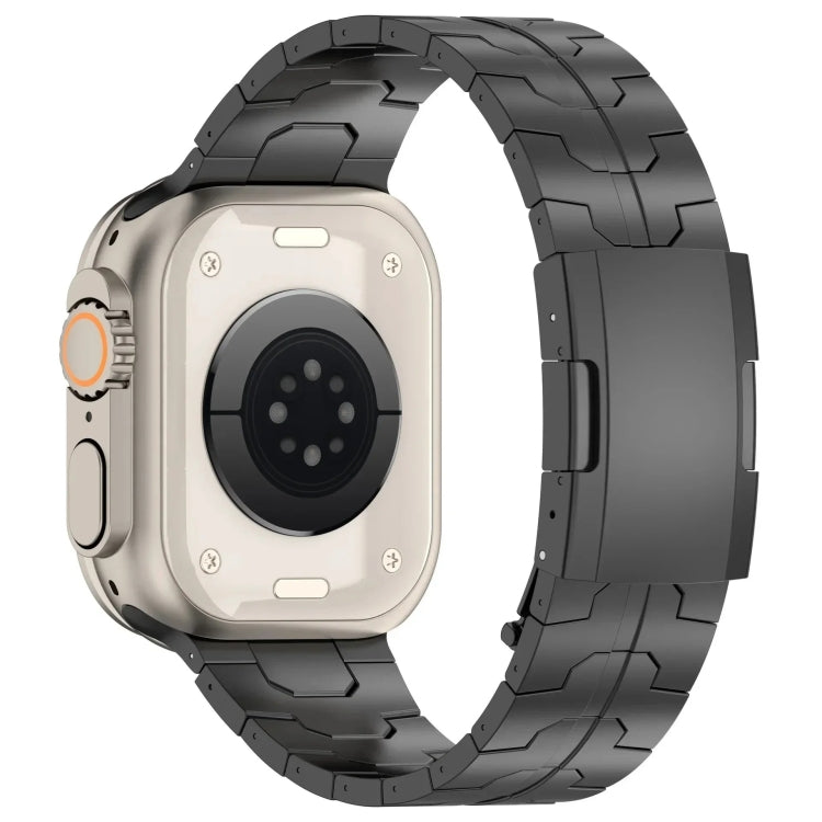 For Apple Watch Ultra 49mm Turtle Buckle Titanium Alloy Watch Band