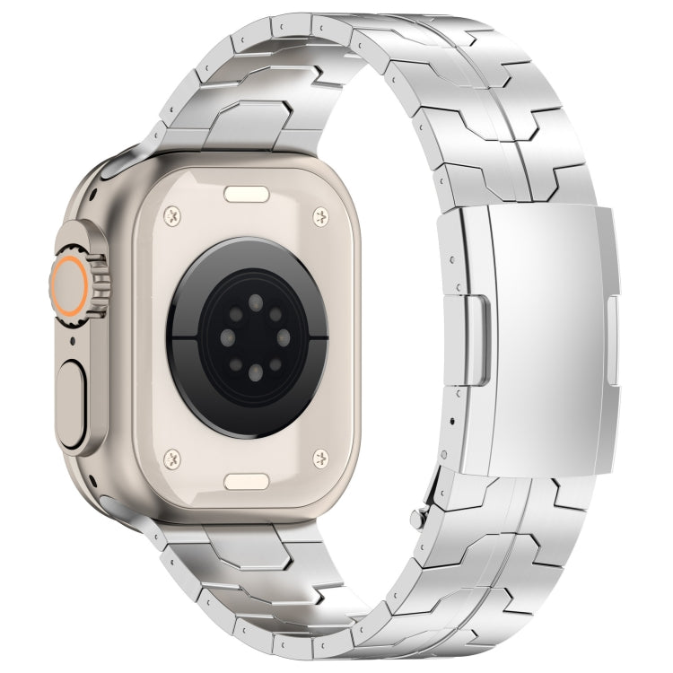For Apple Watch Ultra 49mm Turtle Buckle Titanium Alloy Watch Band