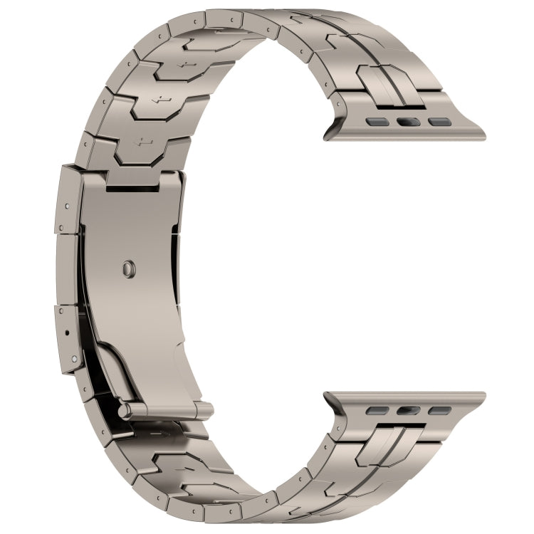 For Apple Watch SE 40mm Turtle Buckle Titanium Alloy Watch Band