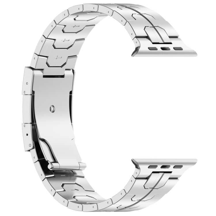 For Apple Watch SE 40mm Turtle Buckle Titanium Alloy Watch Band