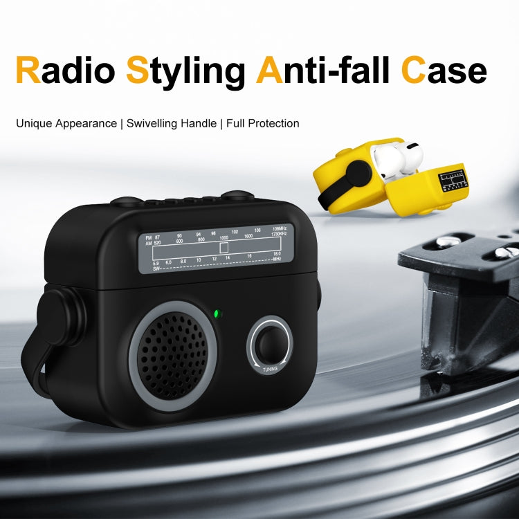 For AirPods 3 Radio Style Wireless Bluetooth Earphones Shockproof Protective Case