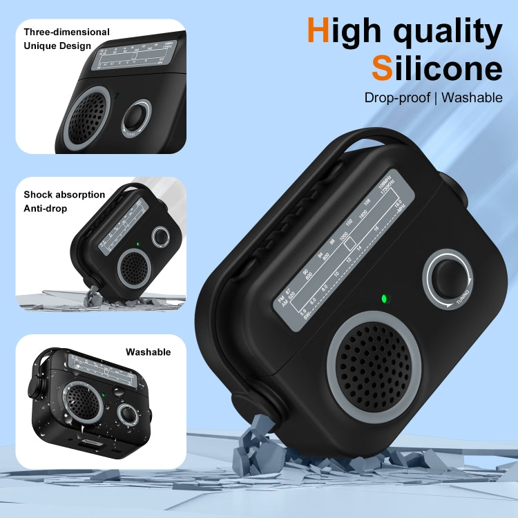 For AirPods 3 Radio Style Wireless Bluetooth Earphones Shockproof Protective Case