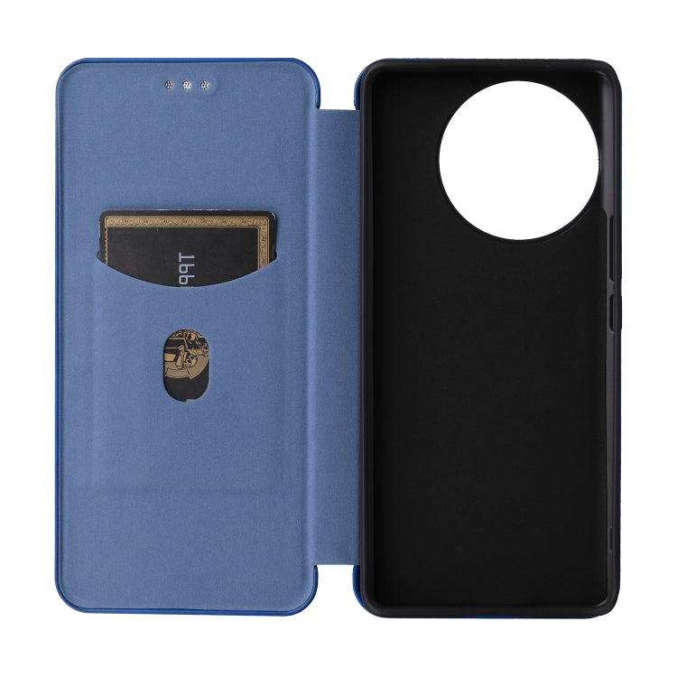 For vivo V30e Carbon Fiber Texture Flip Leather Phone Case