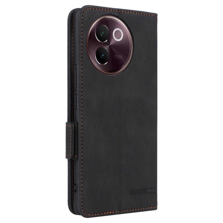 For vivo V30e Magnetic Clasp Leather Phone Case