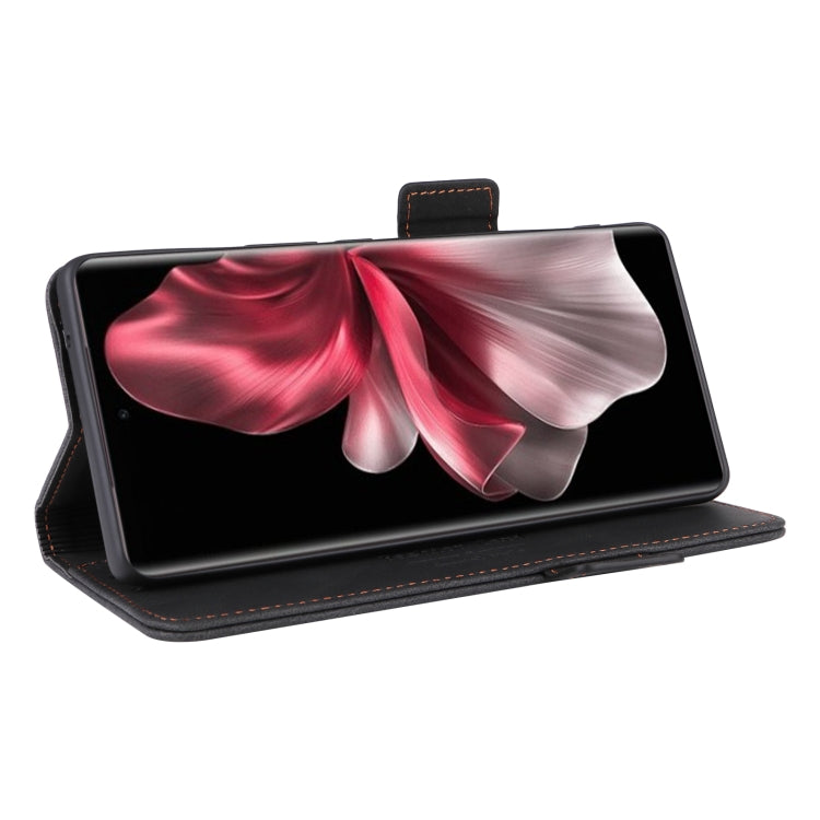 For vivo V30e Magnetic Clasp Leather Phone Case