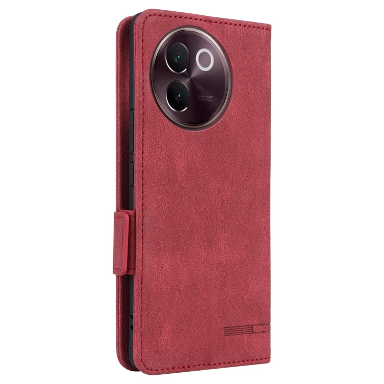 For vivo V30e Magnetic Clasp Leather Phone Case