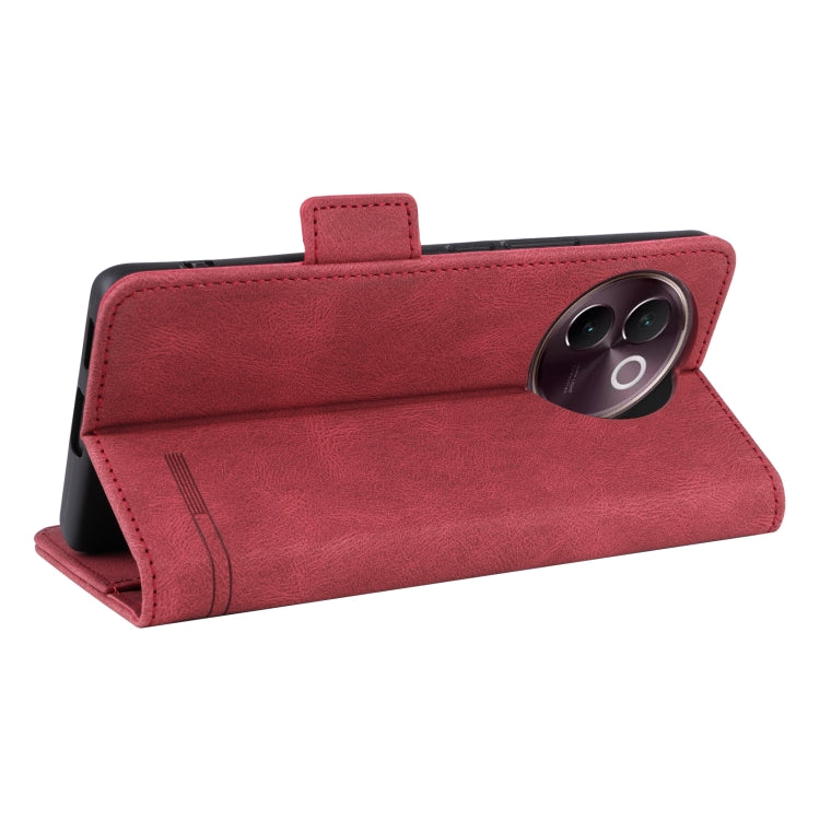 For vivo V30e Magnetic Clasp Leather Phone Case