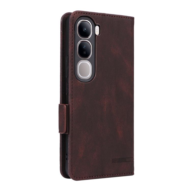 For vivo V40 Lite 5G / Y300 5G IDN Magnetic Clasp Leather Phone Case