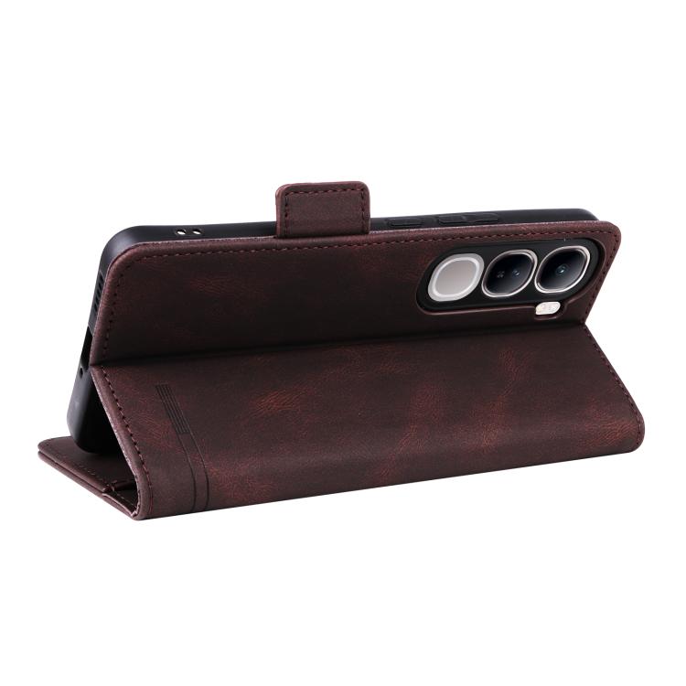 For vivo V40 Lite 5G / Y300 5G IDN Magnetic Clasp Leather Phone Case