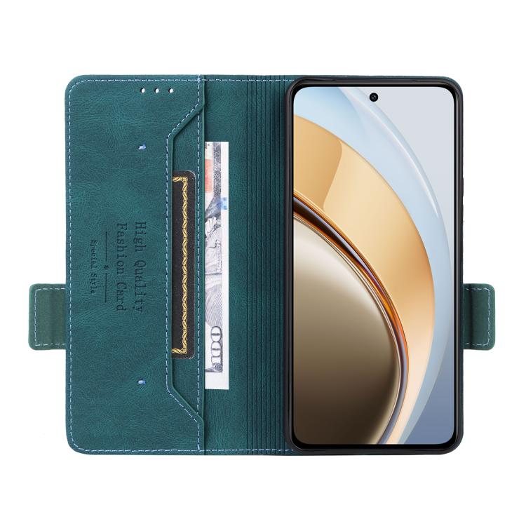 For vivo V40 Lite 5G / Y300 5G IDN Magnetic Clasp Leather Phone Case