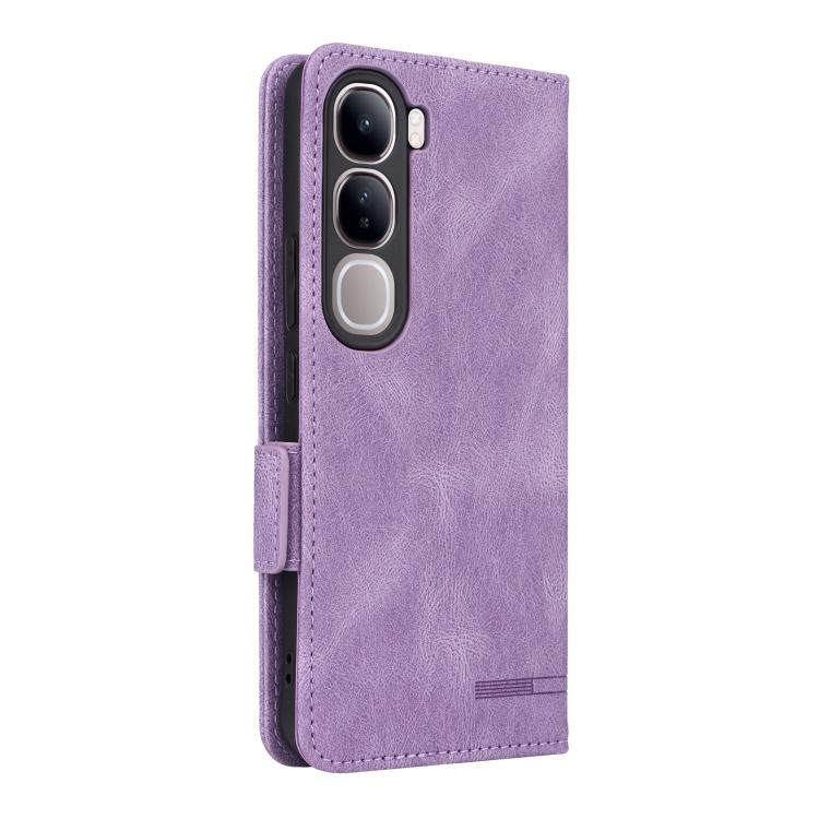 For vivo V40 Lite 5G / Y300 5G IDN Magnetic Clasp Leather Phone Case