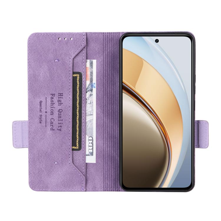 For vivo V40 Lite 5G / Y300 5G IDN Magnetic Clasp Leather Phone Case