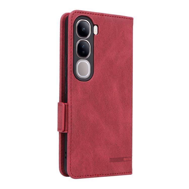 For vivo V40 Lite 5G / Y300 5G IDN Magnetic Clasp Leather Phone Case