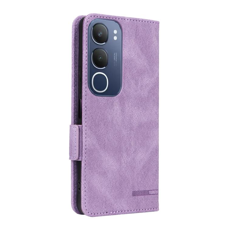 For vivo Y19s Magnetic Clasp Leather Phone Case