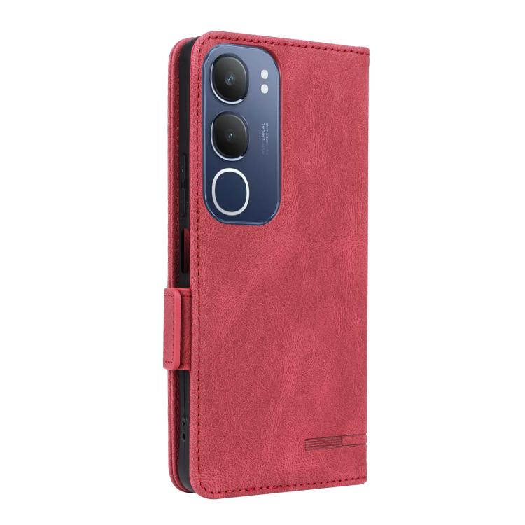 For vivo Y19s Magnetic Clasp Leather Phone Case