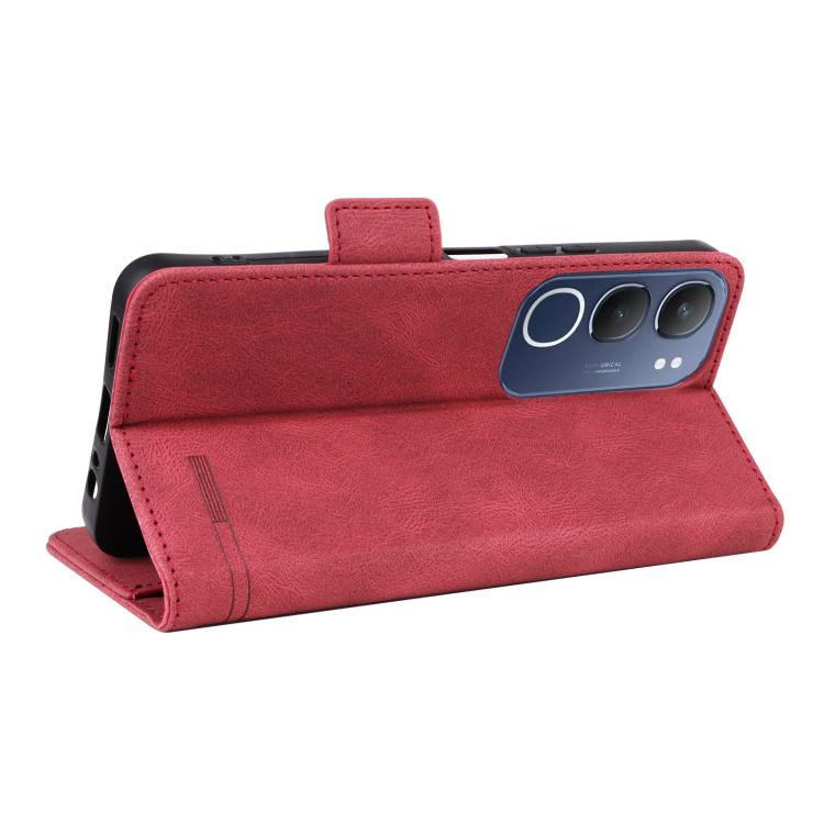 For vivo Y19s Magnetic Clasp Leather Phone Case