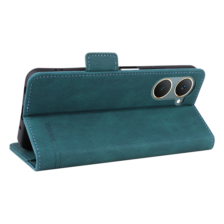 For vivo Y18 / Y03 Magnetic Clasp Leather Phone Case