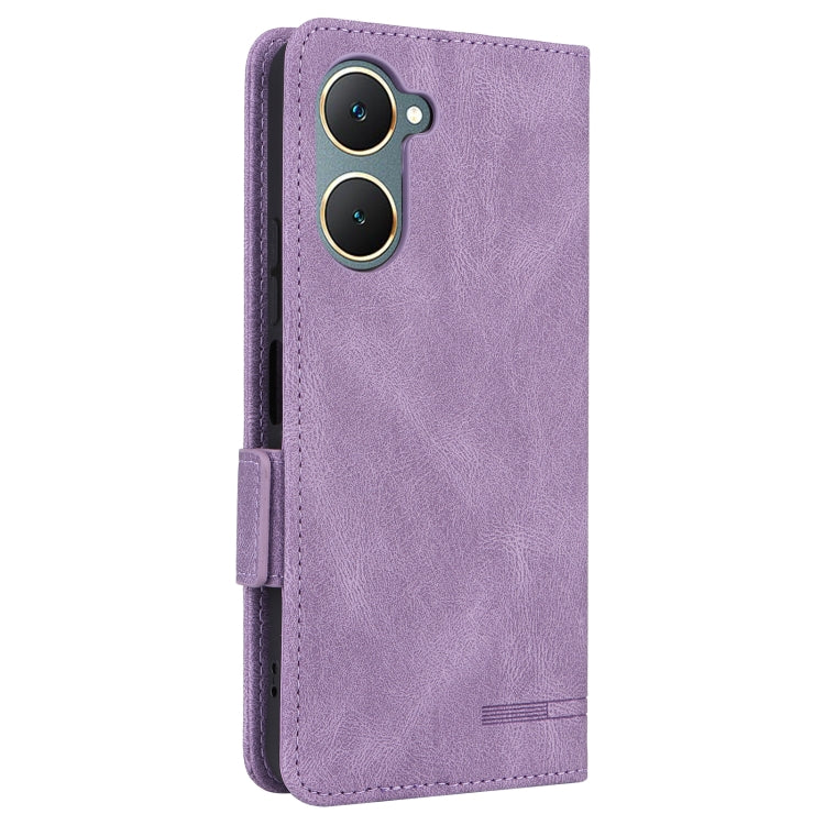 For vivo Y18 / Y03 Magnetic Clasp Leather Phone Case