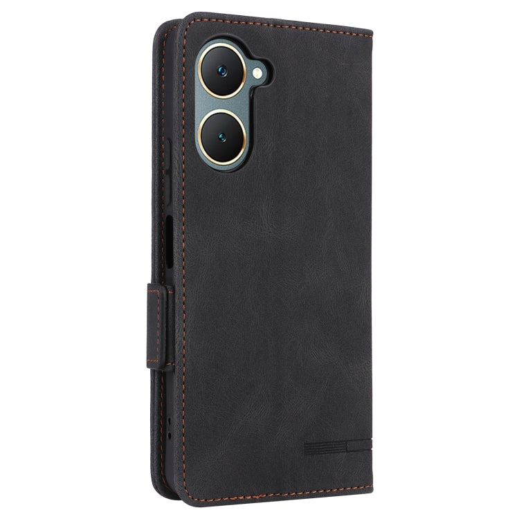 For vivo Y18 / Y03 Magnetic Clasp Leather Phone Case