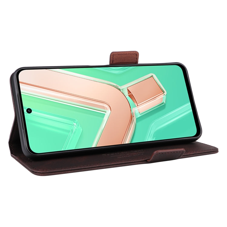 For vivo Y28 4G Magnetic Clasp Leather Phone Case