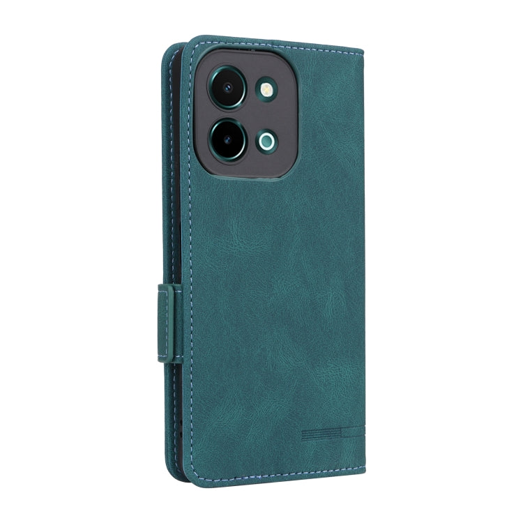 For vivo Y28 4G Magnetic Clasp Leather Phone Case