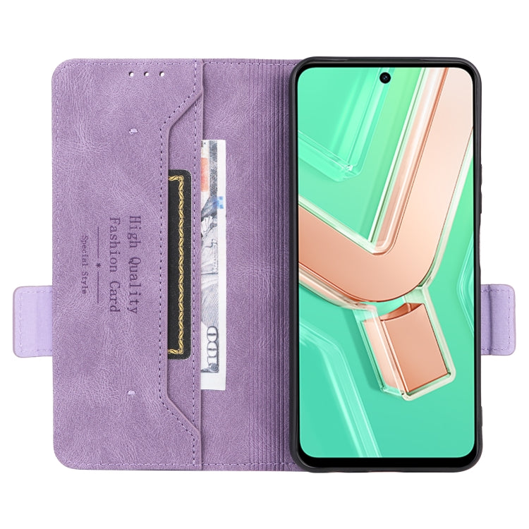 For vivo Y28 4G Magnetic Clasp Leather Phone Case