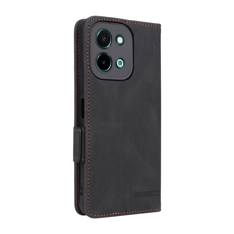 For vivo Y28 4G Magnetic Clasp Leather Phone Case