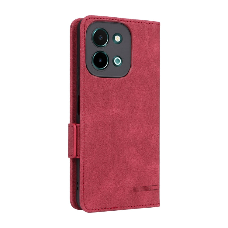 For vivo Y28 4G Magnetic Clasp Leather Phone Case