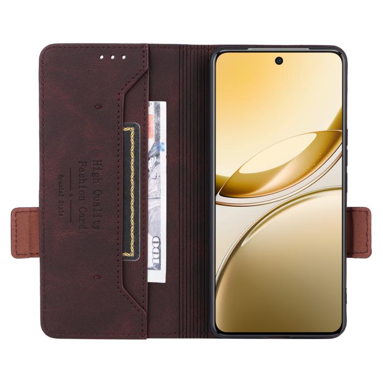 For vivo V50 5G Magnetic Clasp Leather Phone Case