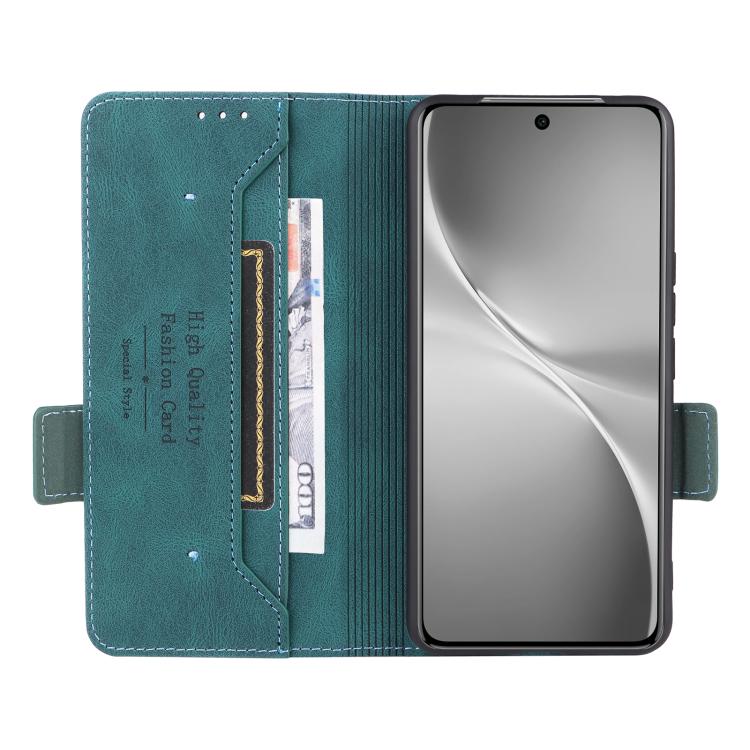For vivo V60 5G Magnetic Clasp Leather Phone Case