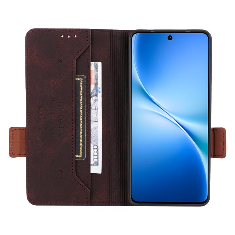 For vivo V60 Lite 5G / 4G Magnetic Clasp Leather Phone Case
