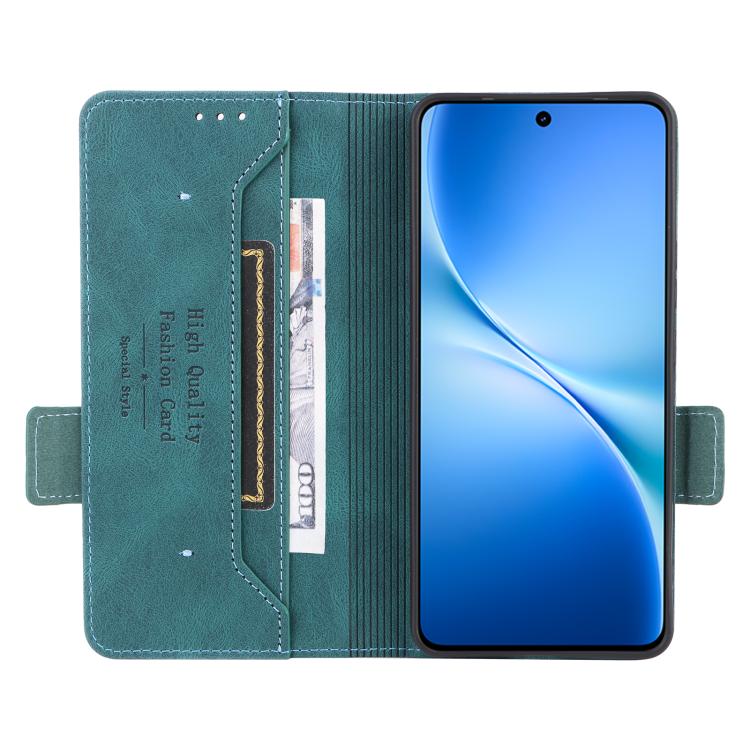For vivo V60 Lite 5G / 4G Magnetic Clasp Leather Phone Case