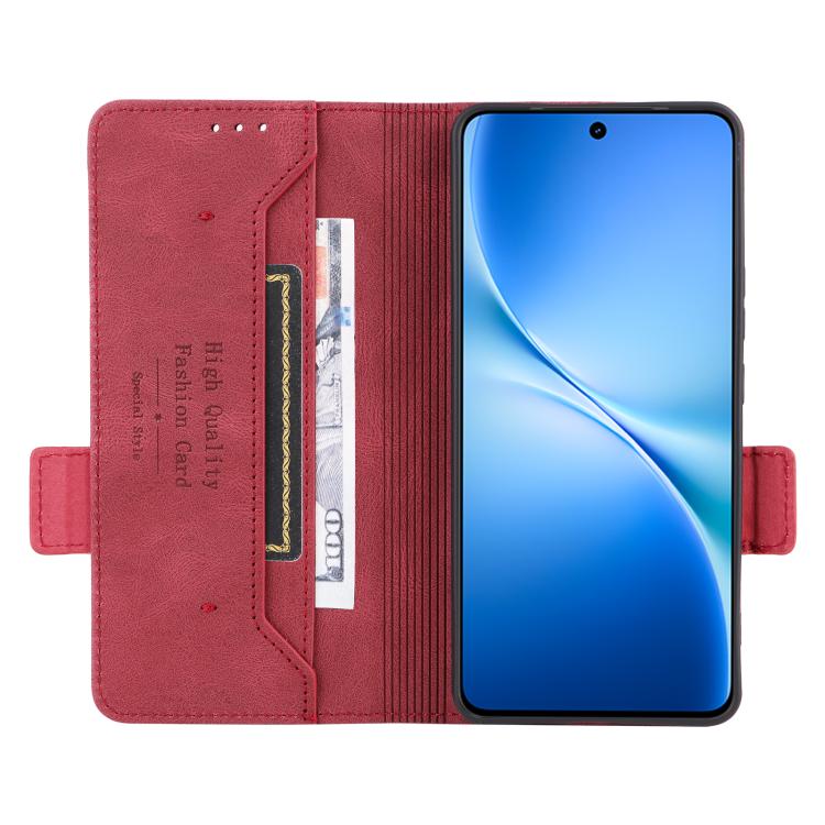 For vivo V60 Lite 5G / 4G Magnetic Clasp Leather Phone Case