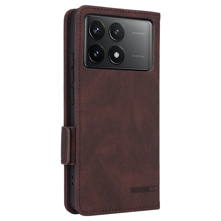 For Redmi K70 / K70 Pro Magnetic Clasp Leather Phone Case