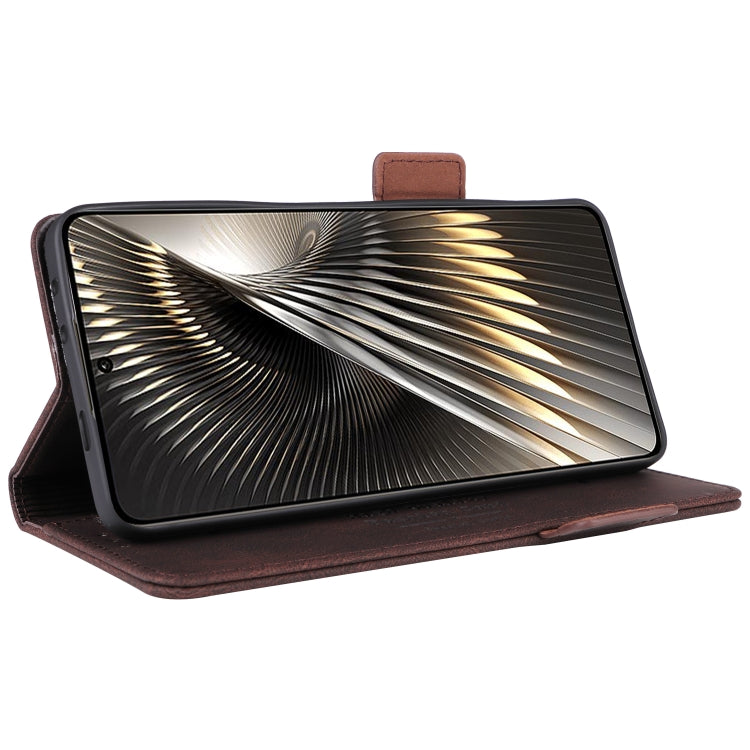 For Redmi Turbo 3 Magnetic Clasp Leather Phone Case
