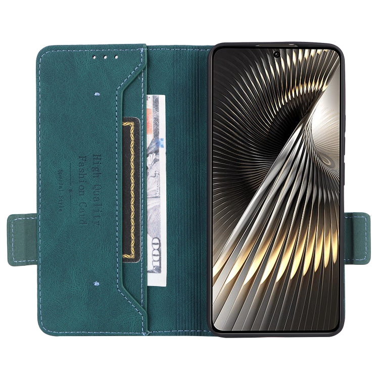 For Redmi Turbo 3 Magnetic Clasp Leather Phone Case