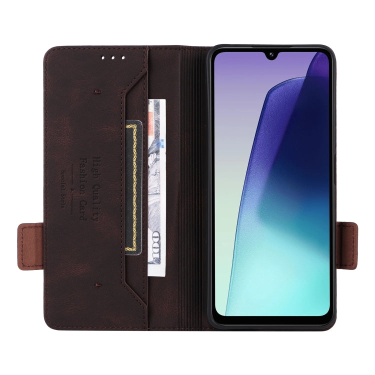For Redmi 14C Magnetic Clasp Leather Phone Case