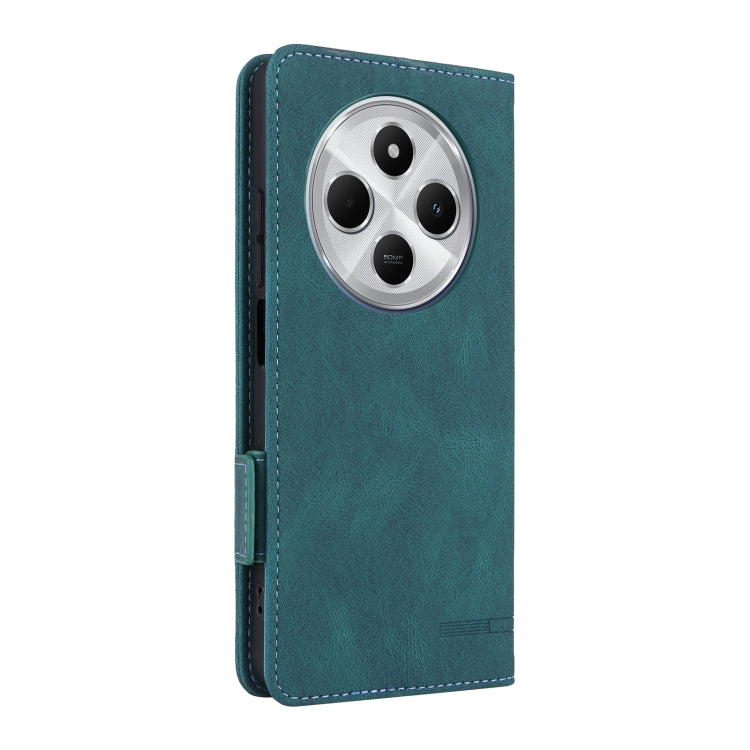 For Redmi 14C Magnetic Clasp Leather Phone Case