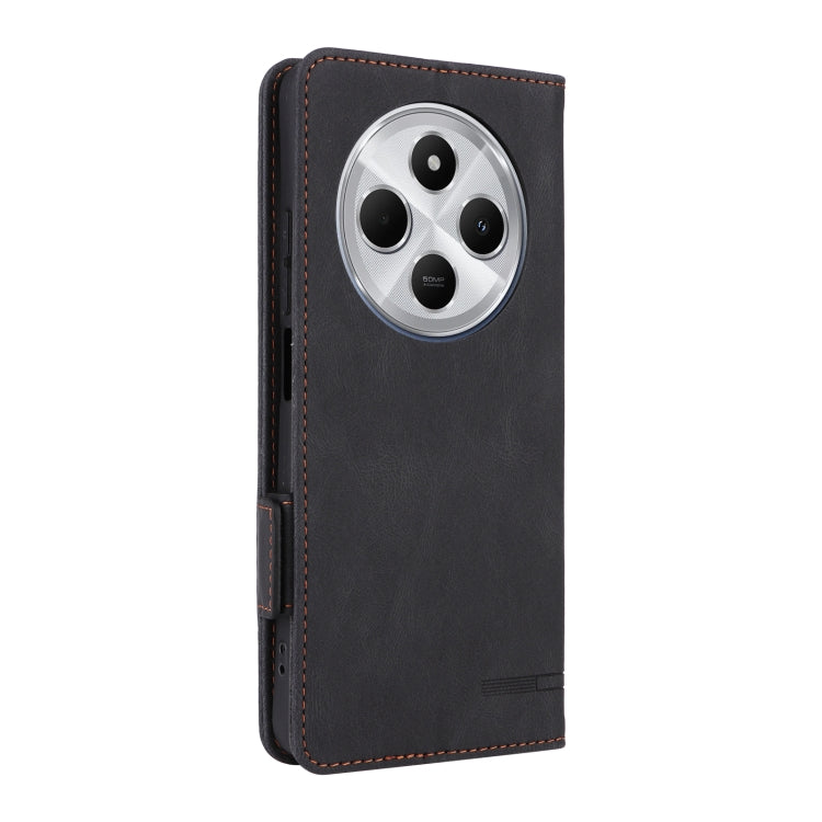 For Redmi 14C Magnetic Clasp Leather Phone Case