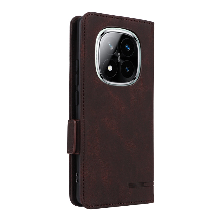 For Redmi Note 14 Pro / Note 14 Pro+ 5G Magnetic Clasp Leather Phone Case