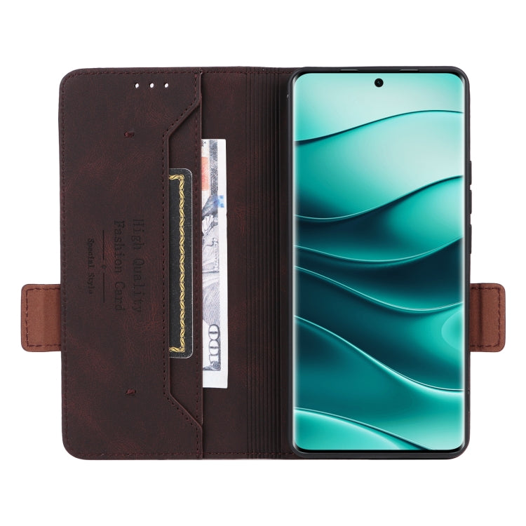 For Redmi Note 14 Pro / Note 14 Pro+ 5G Magnetic Clasp Leather Phone Case