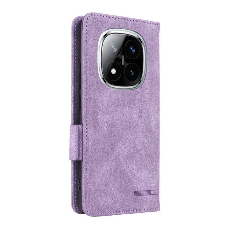 For Redmi Note 14 Pro / Note 14 Pro+ 5G Magnetic Clasp Leather Phone Case